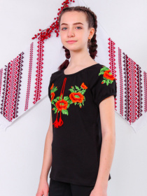 Вышитая рубашка Носи своє модель 6111-015-22-maki-gladx Фото