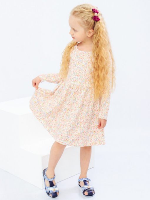 Платье мини Носи своє модель 6117-043-kvti-molochnij Фото