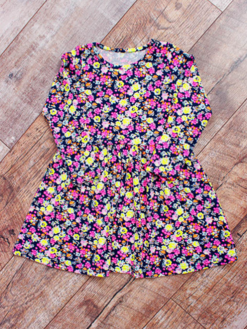 Сукня міні Носи своє модель 6117-043-kvti-na-temno-sinxomu Фото