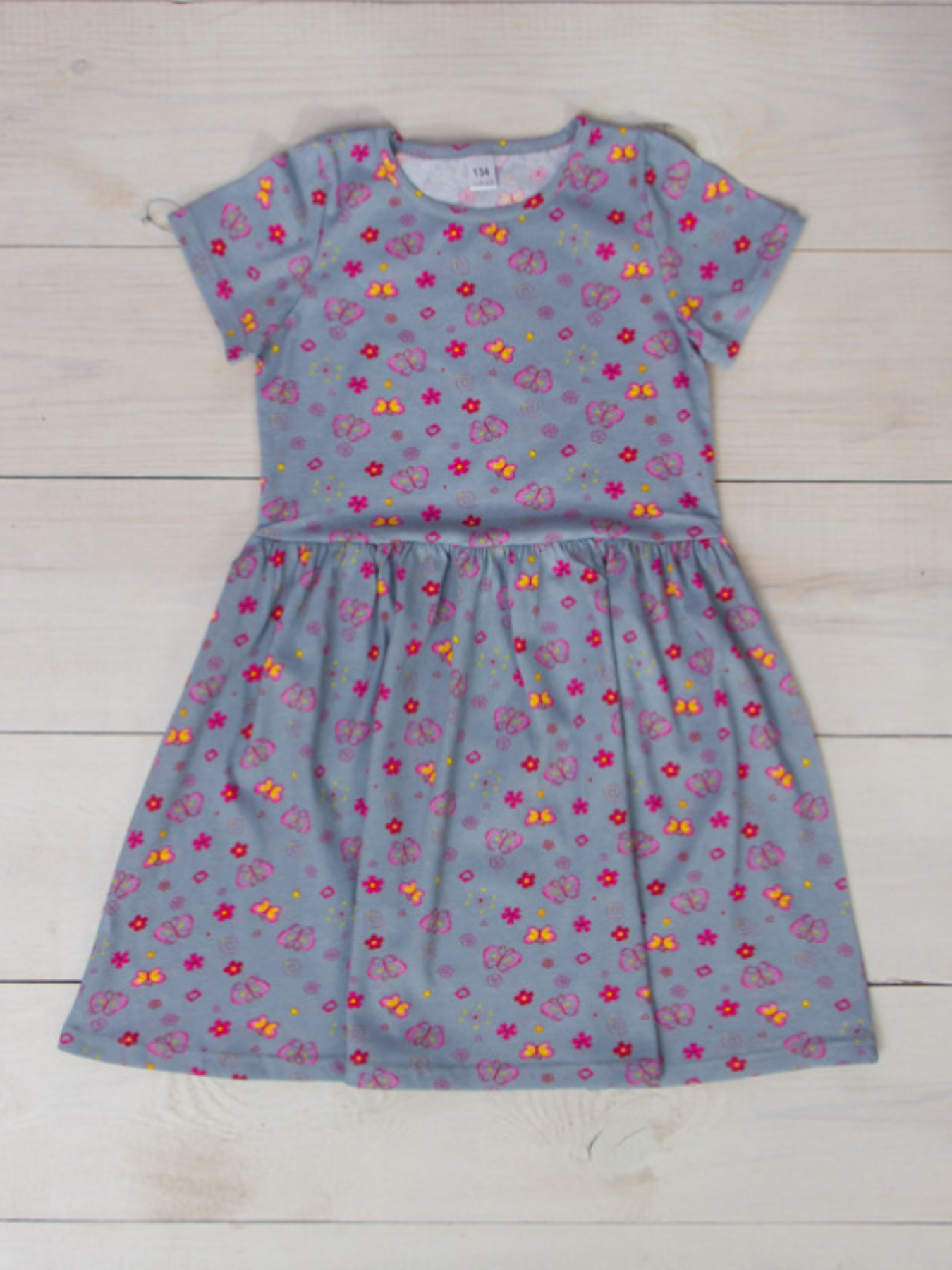 Сукня міні Носи своє модель 6118-002-meteliki-srij Сукня міні Носи своє модель 6118-002-meteliki-srij Фото