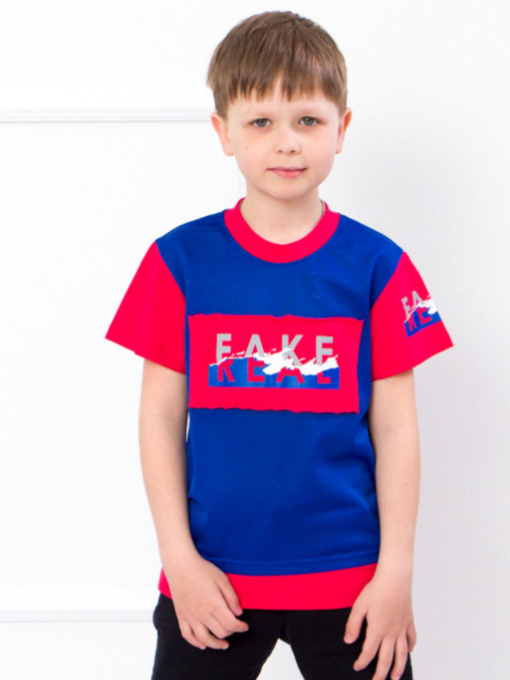 Футболка Носи своє модель 6121-100-33-sinj-chervonij Фото