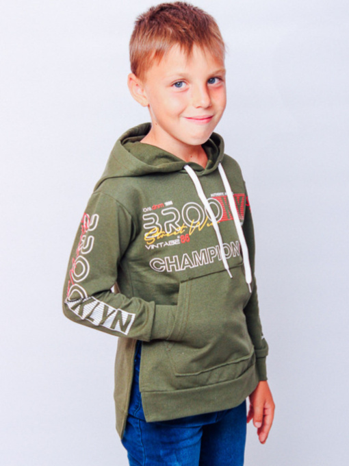 Худи Носи своє модель 6161-057-33-4-olivka Фото