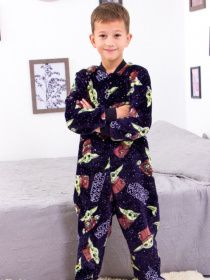 Пижама Носи своє модель 6167-035-4-chornilxno-sinj-joda Фото