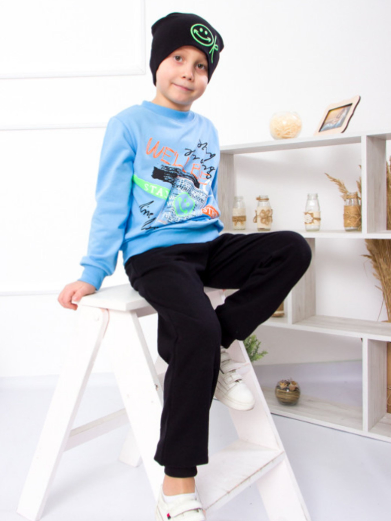 Повсякденний костюм Носи своє модель 6168-023-33-blakitnij Фото