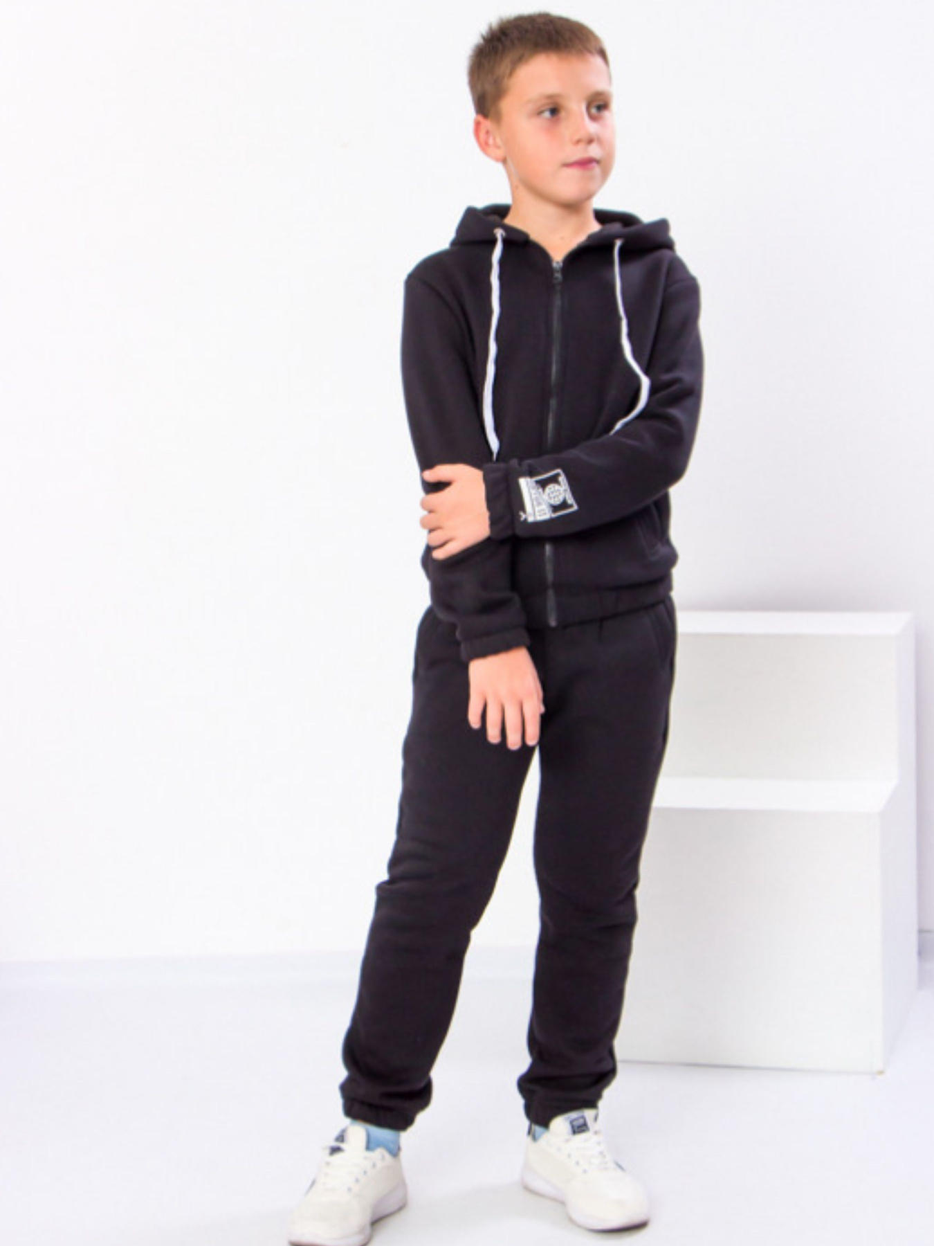 Спортивный костюм Носи своє модель 6173-025-33-chornij Фото