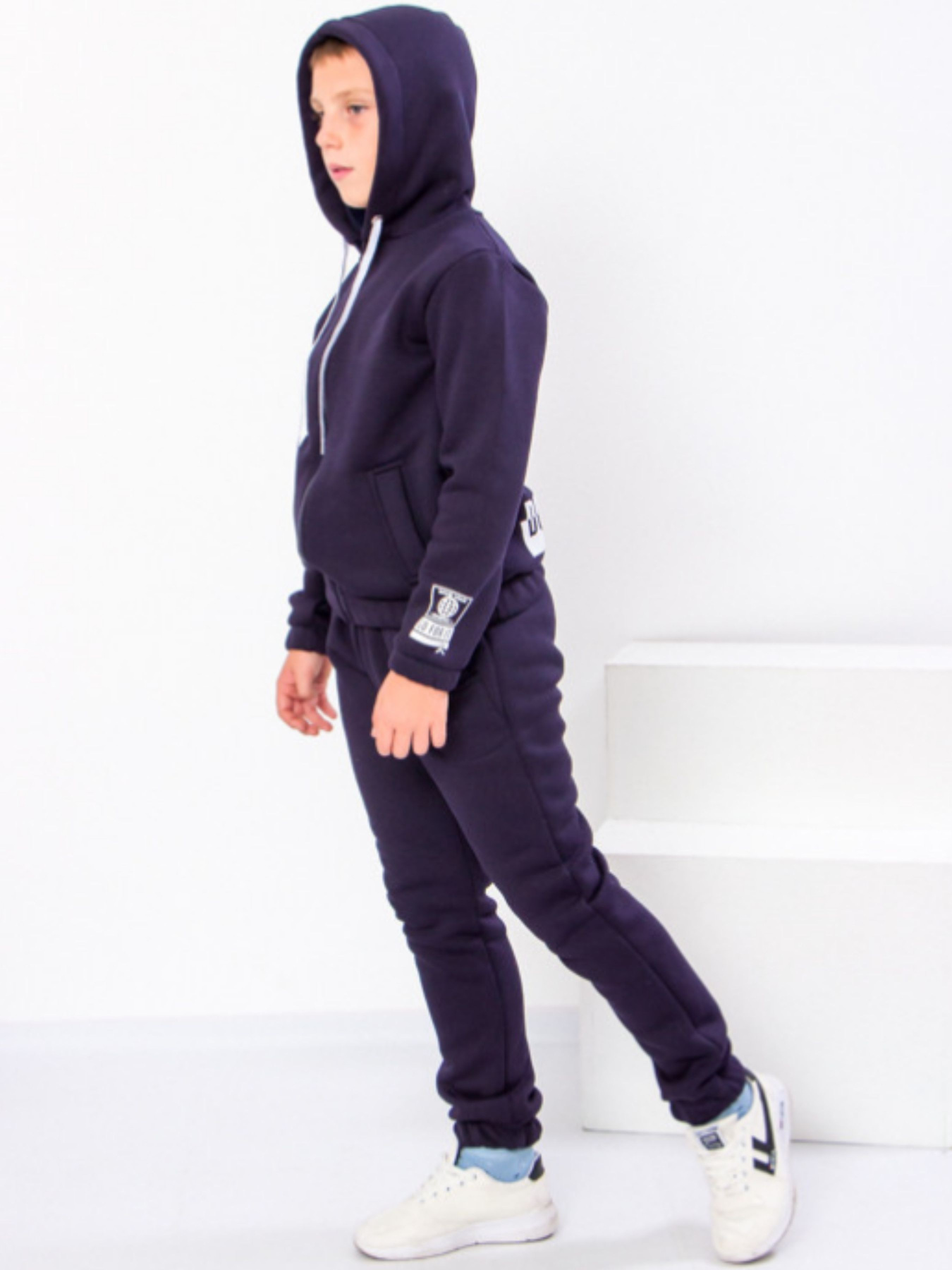 Спортивный костюм Носи своє модель 6173-025-33-chornilxno-sinj Фото