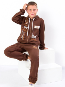 Спортивный костюм Носи своє модель 6173-057-33-temno-korichnevij Фото