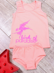 Комплект белья Носи своє модель 6184-036-33-persik-ptashka Фото