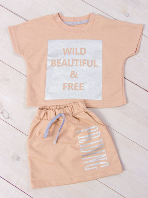 Повседневный костюм Носи своє модель 6191-057-33-kava Фото