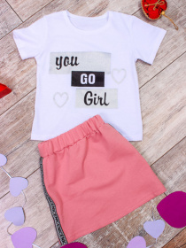 Повседневный костюм Носи своє модель 6193-057-33-pudra Фото