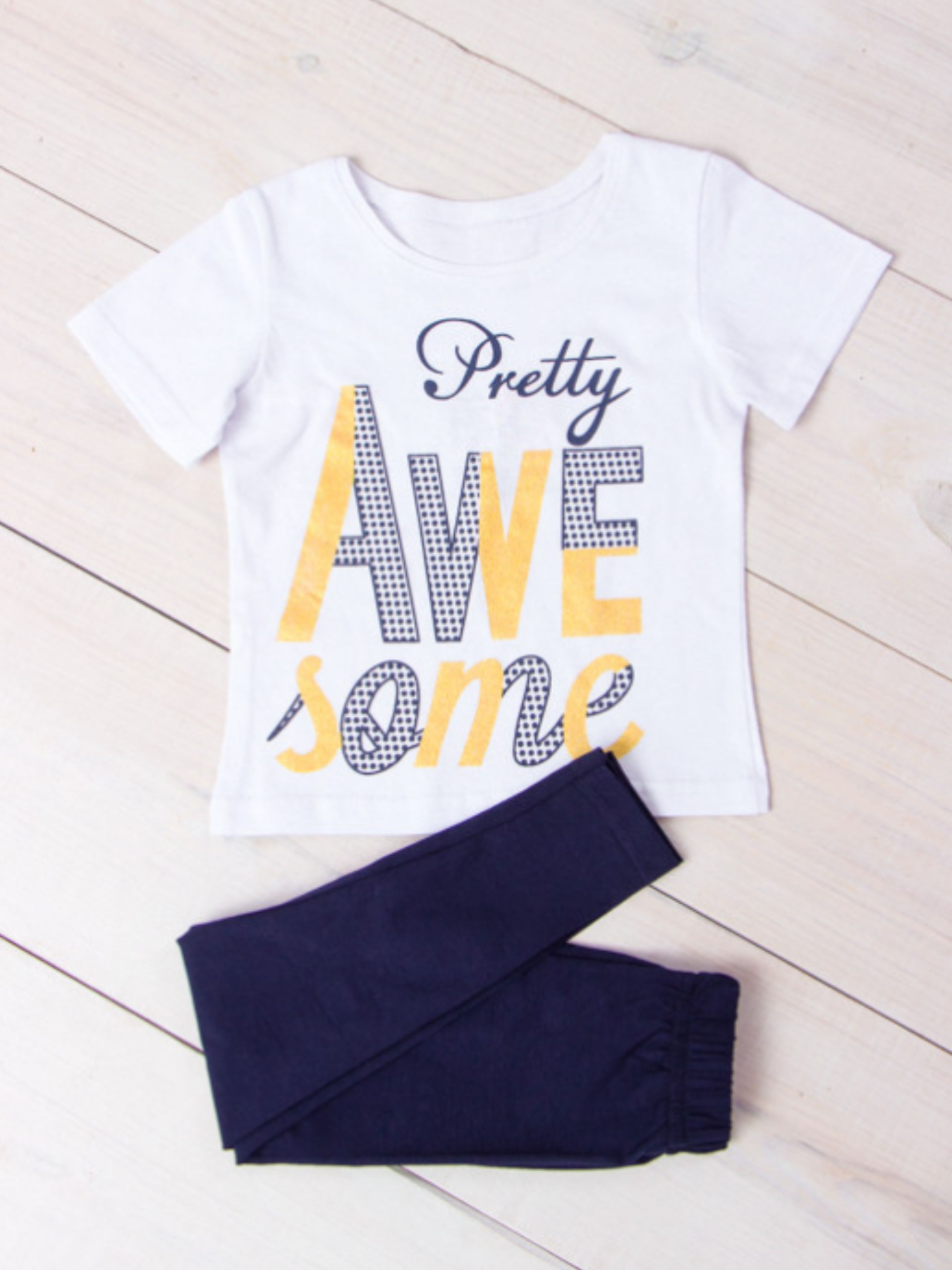 Повседневный костюм Носи своє модель 6194-036-33-chorn-sinj-nadpisi Фото