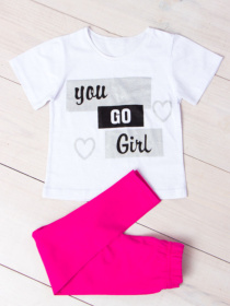 Повседневный костюм Носи своє модель 6194-036-33-malina-nadpisi Фото