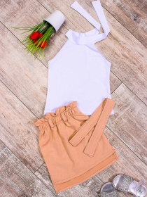 Повседневный костюм Носи своє модель 6195-036-kava Фото