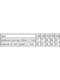 Платье мини Носи своє модель 6205-002-1-kvtochki-na-chorn-sinxomu Фото
