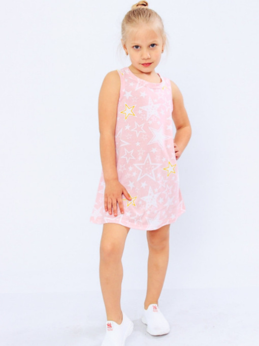 Платье мини Носи своє модель 6205-002-zrka-pudra Фото