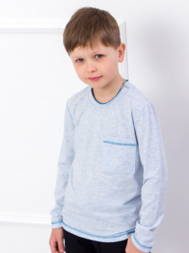 Лонгслив Носи своє модель 6221-090-blakitnij-melanzh Фото