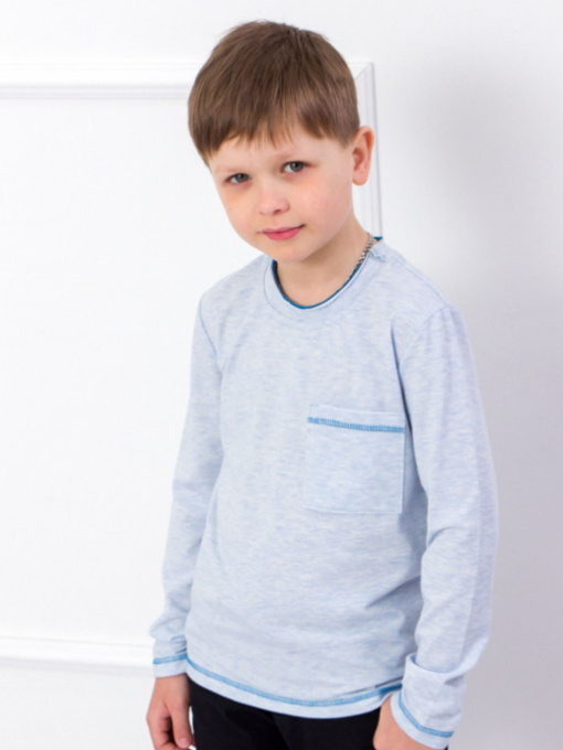 Лонгслів Носи своє модель 6221-090-blakitnij-melanzh Фото