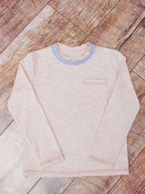 Лонгслив Носи своє модель 6221-090-korichnevij-melanzh Фото