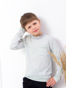 Лонгслив Носи своє модель 6221-090-zelenij-melanzh Фото