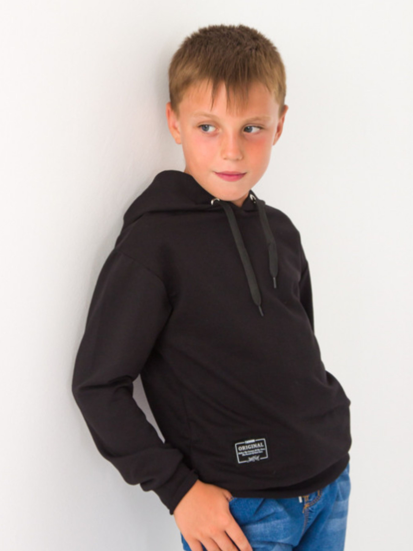 Худи Носи своє модель 6226-057-chornij Фото