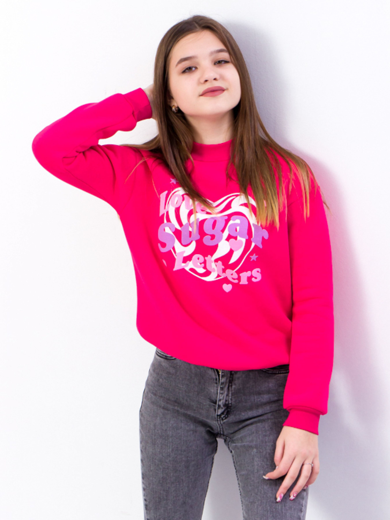 Свитшот Носи своє модель 6234-025-33-chervonij-koral-serce Фото