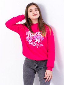 Свитшот Носи своє модель 6234-025-33-chervonij-koral-serce Фото