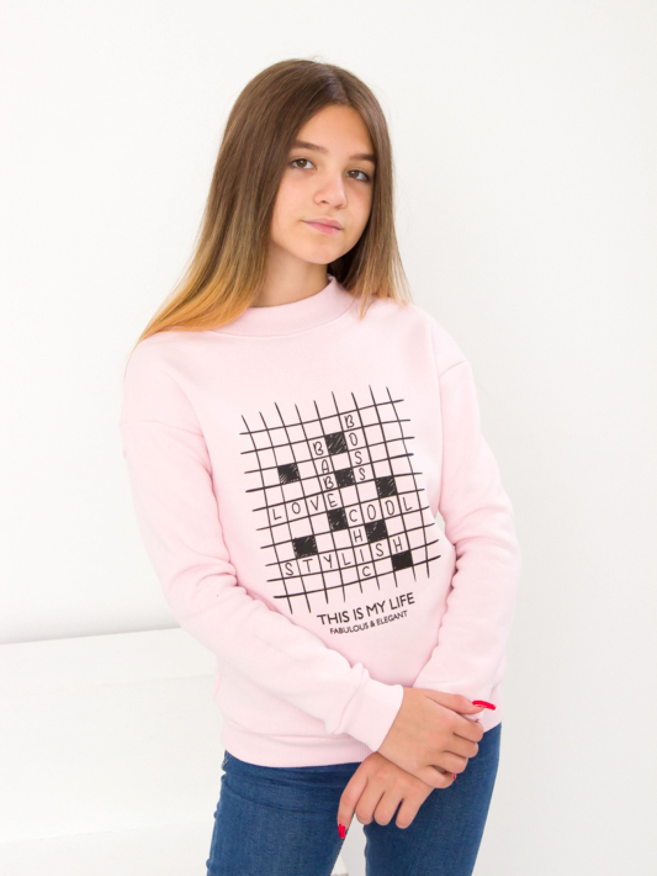 Світшот Носи своє модель 6234-025-33-sakura Світшот Носи своє модель 6234-025-33-sakura Фото