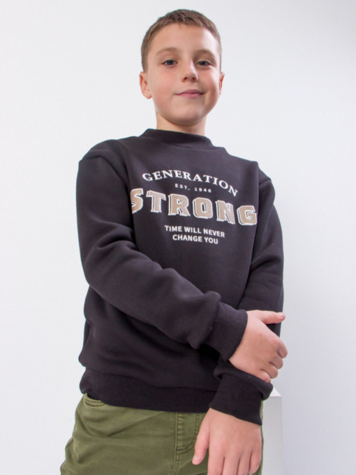 Світшот Носи своє модель 6235-025-33-chornij-strong Фото