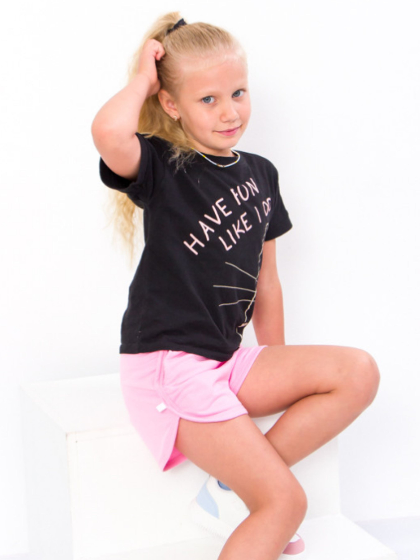 Повсякденні шорти Носи своє модель 6242-057-rozhevij Фото