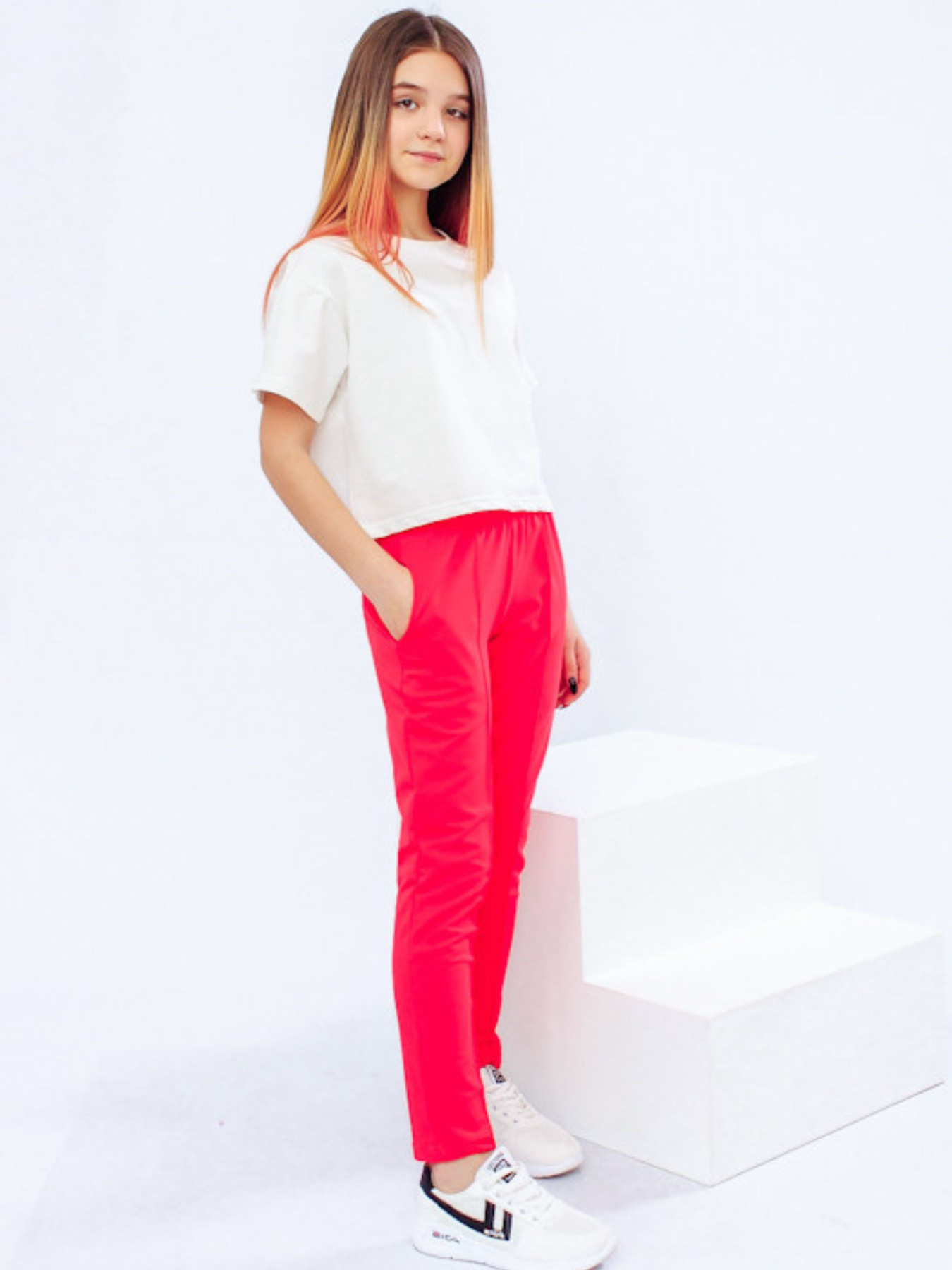 Повсякденні штани Носи своє модель 6247-057-polunicq Фото