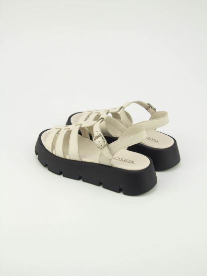 Сандалії Respect модель 02451__235_OFF_WHITE — фото 4 - INTERTOP