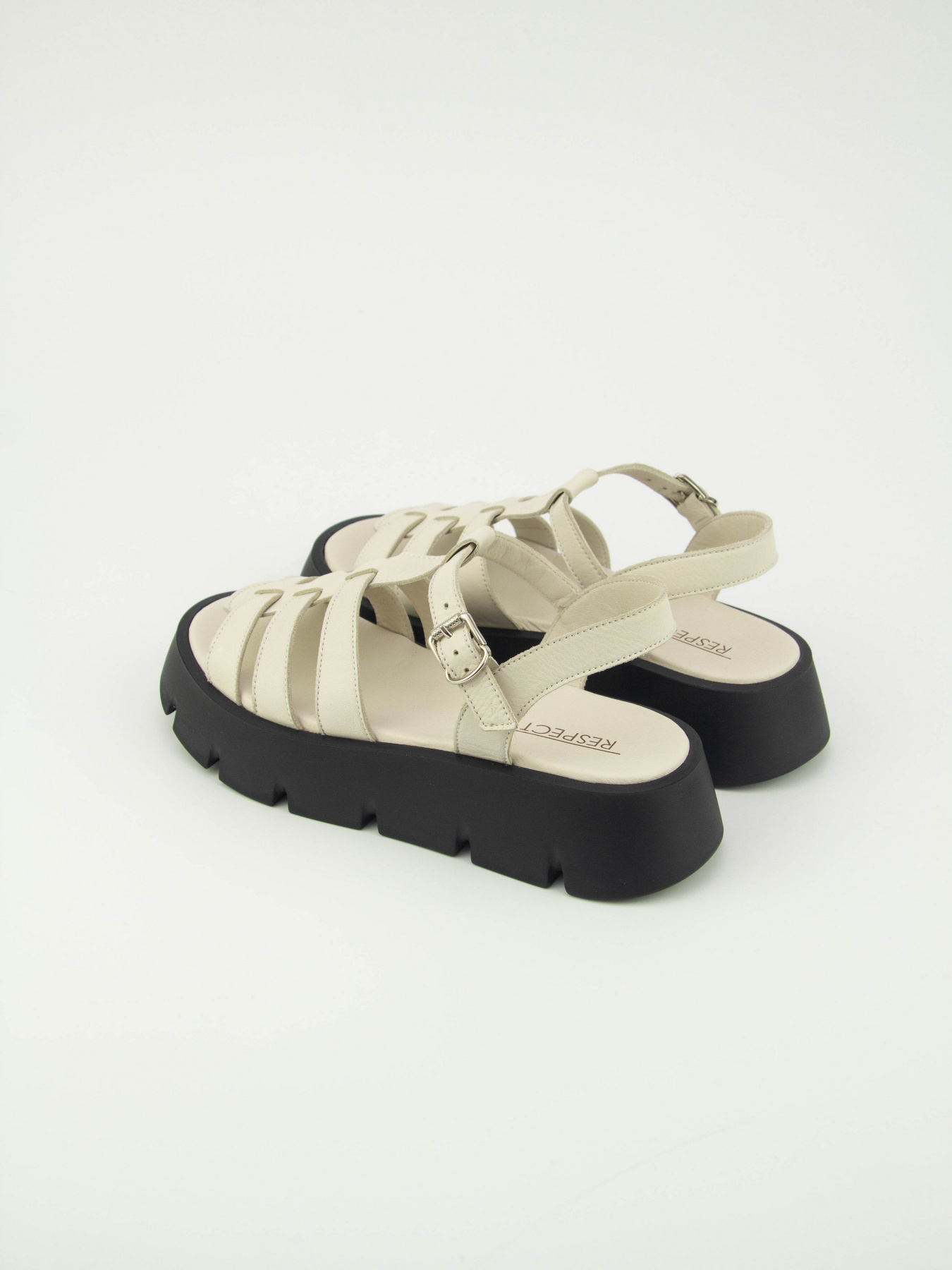 Сандалії Respect модель 02451__235_OFF_WHITE Сандалії Respect модель 02451__235_OFF_WHITE Фото