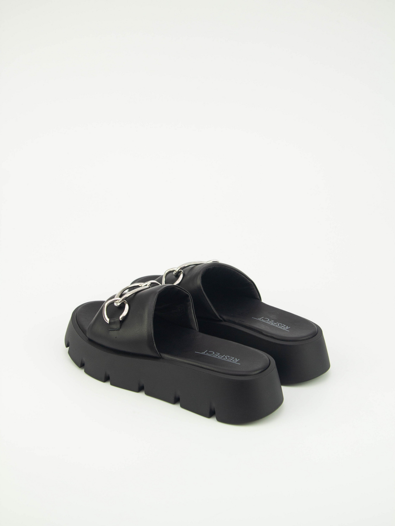 Шлепанцы Respect модель 02445__220_BLACK Фото