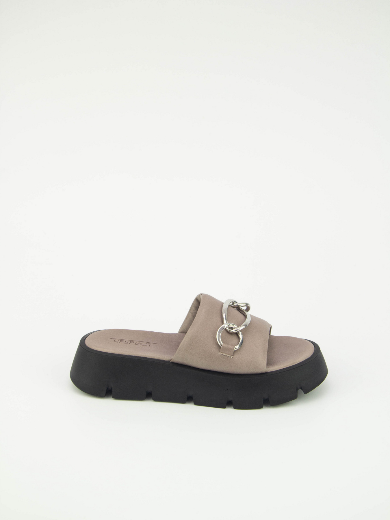 Шлепанцы Respect модель 02445__232_DARK_STONE Фото