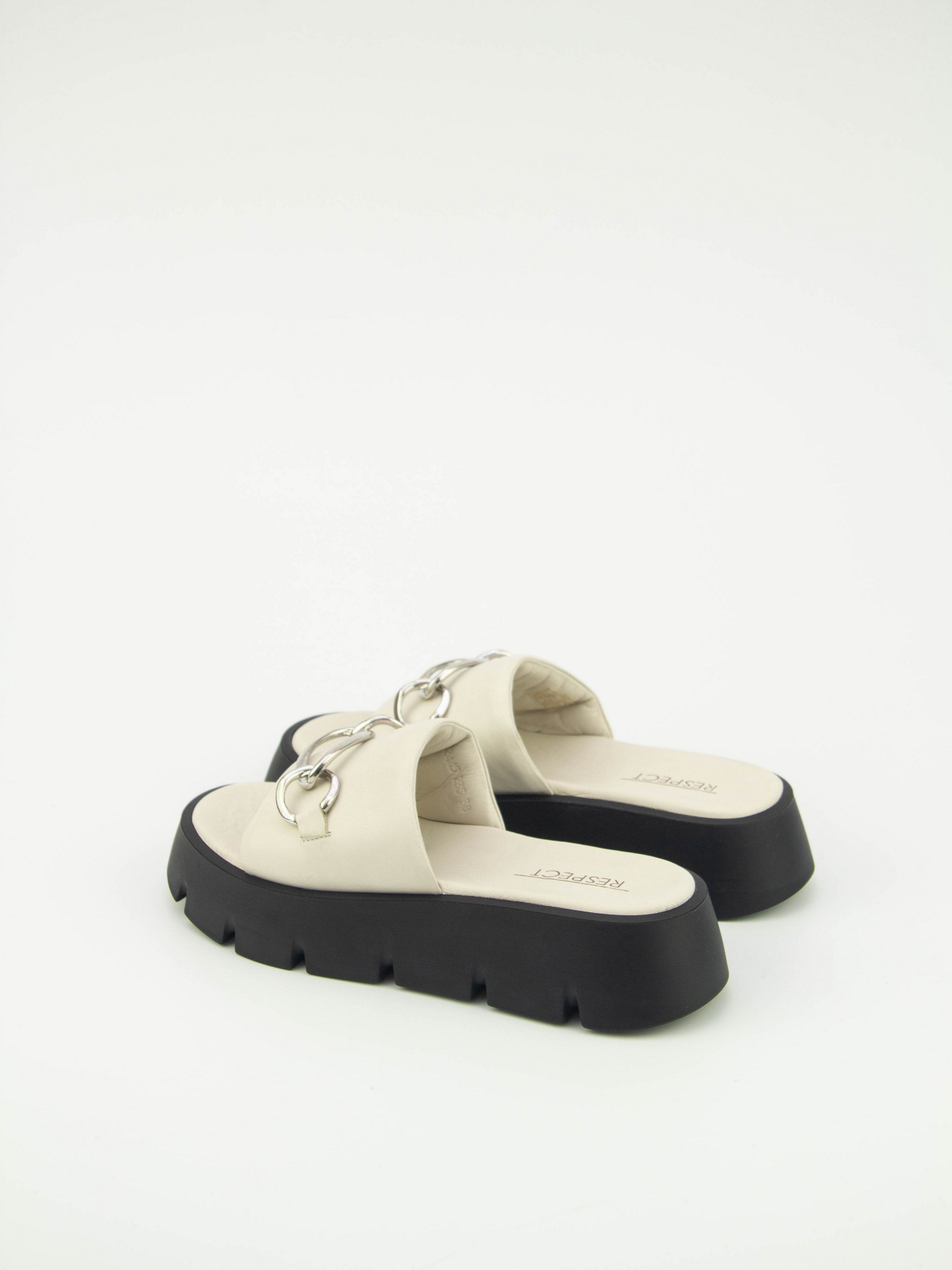 Шлепанцы Respect модель 02445__235_OFF_WHITE Фото