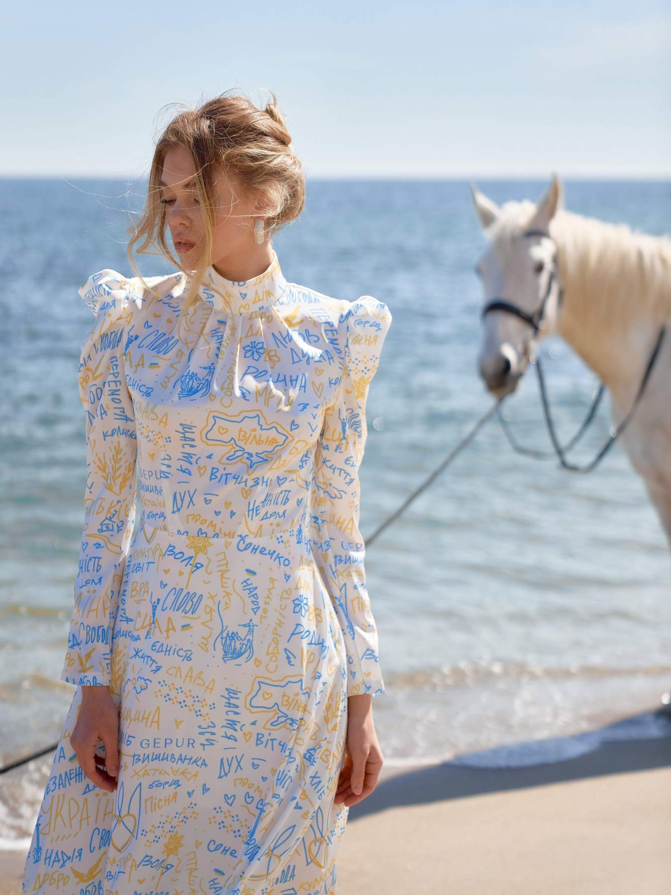 Платье миди Gepur модель 42956 Фото