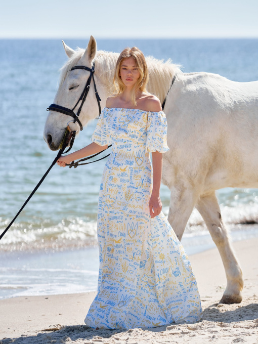 Платье макси Gepur модель 42957 Фото