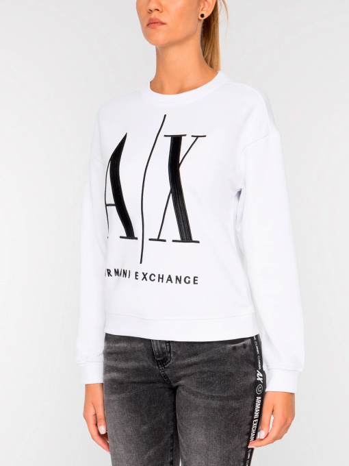 Худи и свитшоты Armani Exchange модель 8NYM02-YJ68Z-1000 Фото