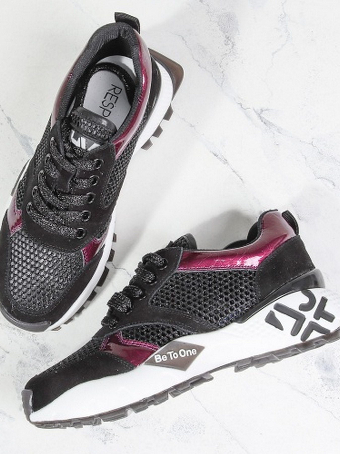 Кроссовки повседневные Respect модель SWB31_9902-1_BLACK Фото