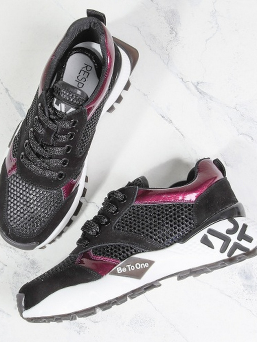 Кроссовки повседневные Respect модель SWB31_9902-1_BLACK Фото