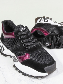 Кроссовки повседневные Respect модель SWB31_9902-1_BLACK Фото