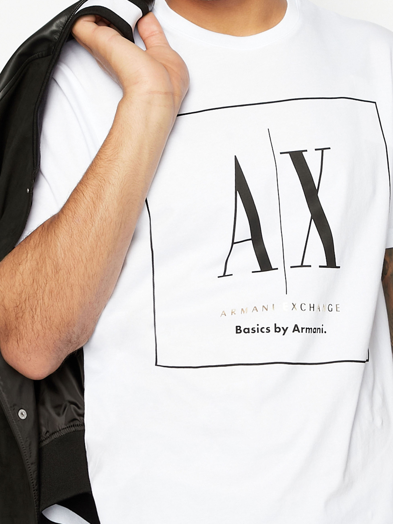 Футболки и поло Armani Exchange модель 3RZTAG-ZJ8EZ-1100 Фото