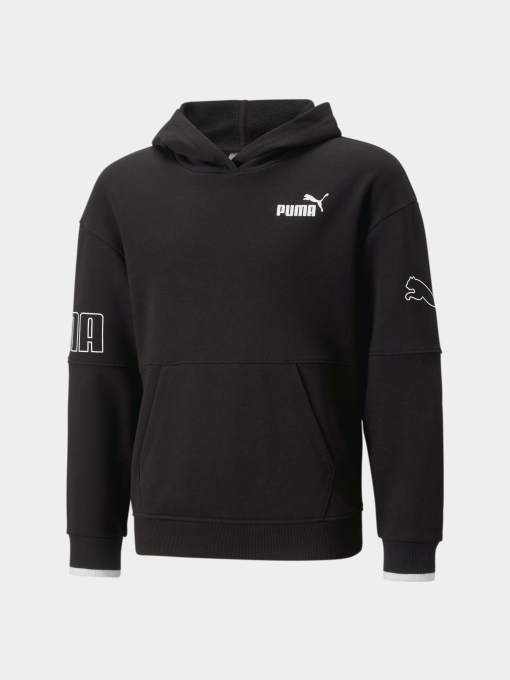 Худи PUMA Power Colorblock Hoodie модель 673549 Фото