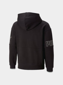 Худи PUMA Power Colorblock Hoodie модель 673549 Фото