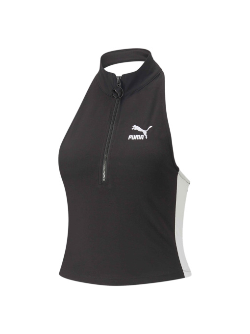 Майка спортивная PUMA T7 Half-zip Mock Neck Tee модель 538307 Фото