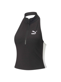 Спортивна майка PUMA T7 Half-zip Mock Neck Tee модель 538307 Фото