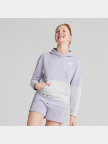 Худи PUMA Power Colorblock Hoodie модель 673549 Фото