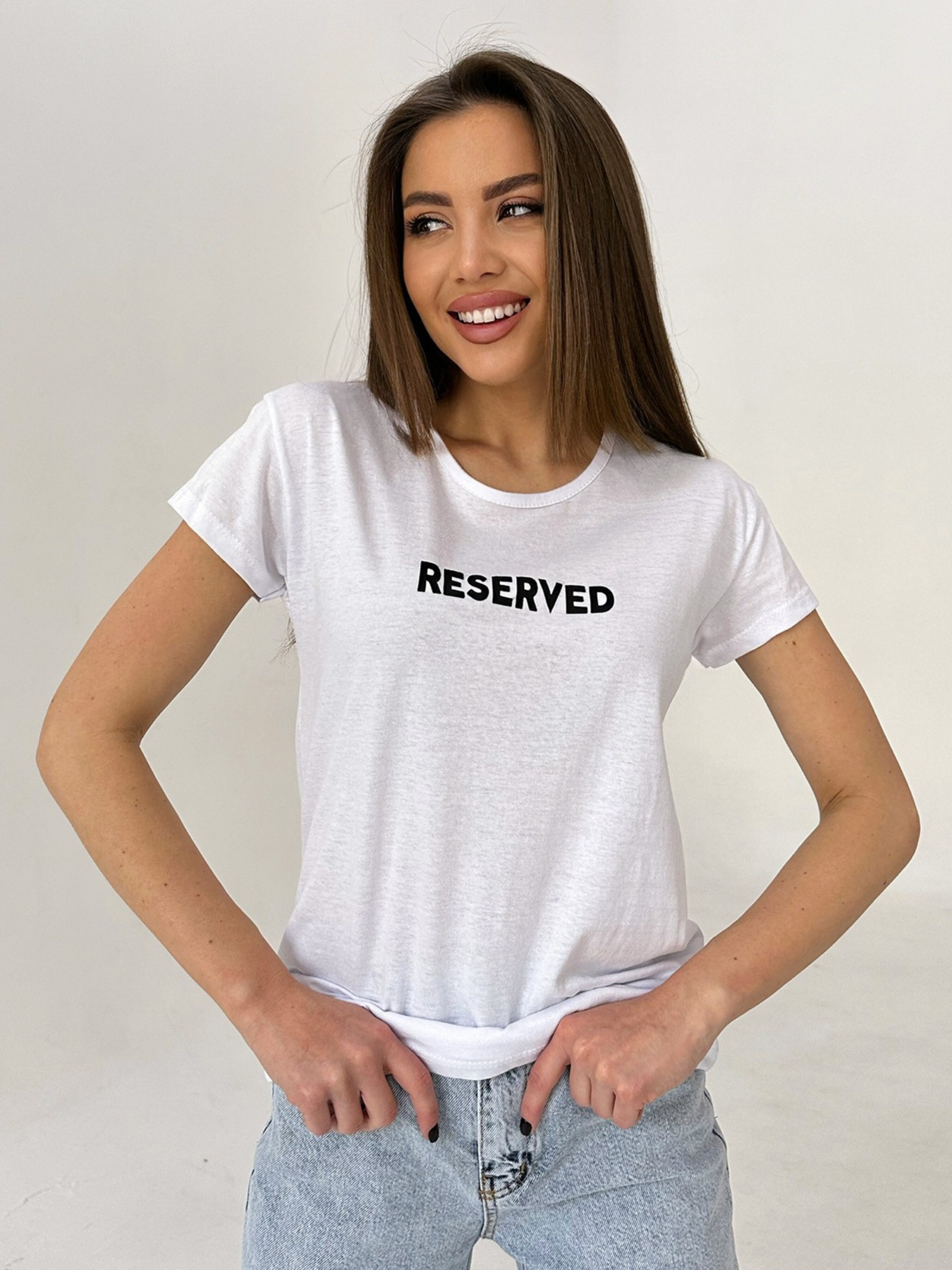 Футболка ISSA Plus модель WN20-159_white Фото