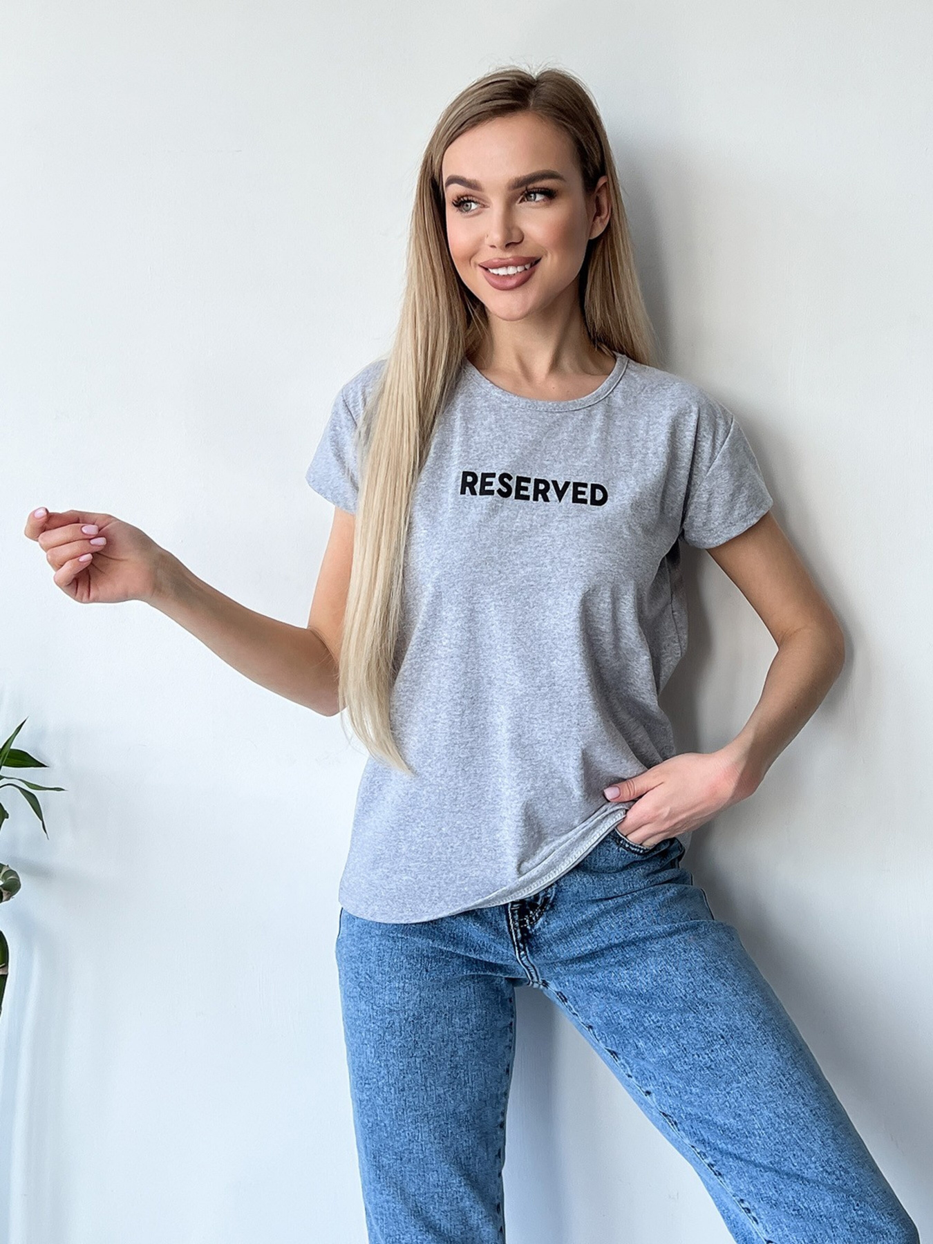 Футболка ISSA Plus модель WN20-159_grey Фото