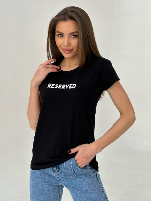 Футболка ISSA Plus модель WN20-159_black Фото